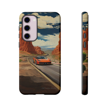 "Desert Racer Ferrari Edition" -Tough Samsung Phone Cases