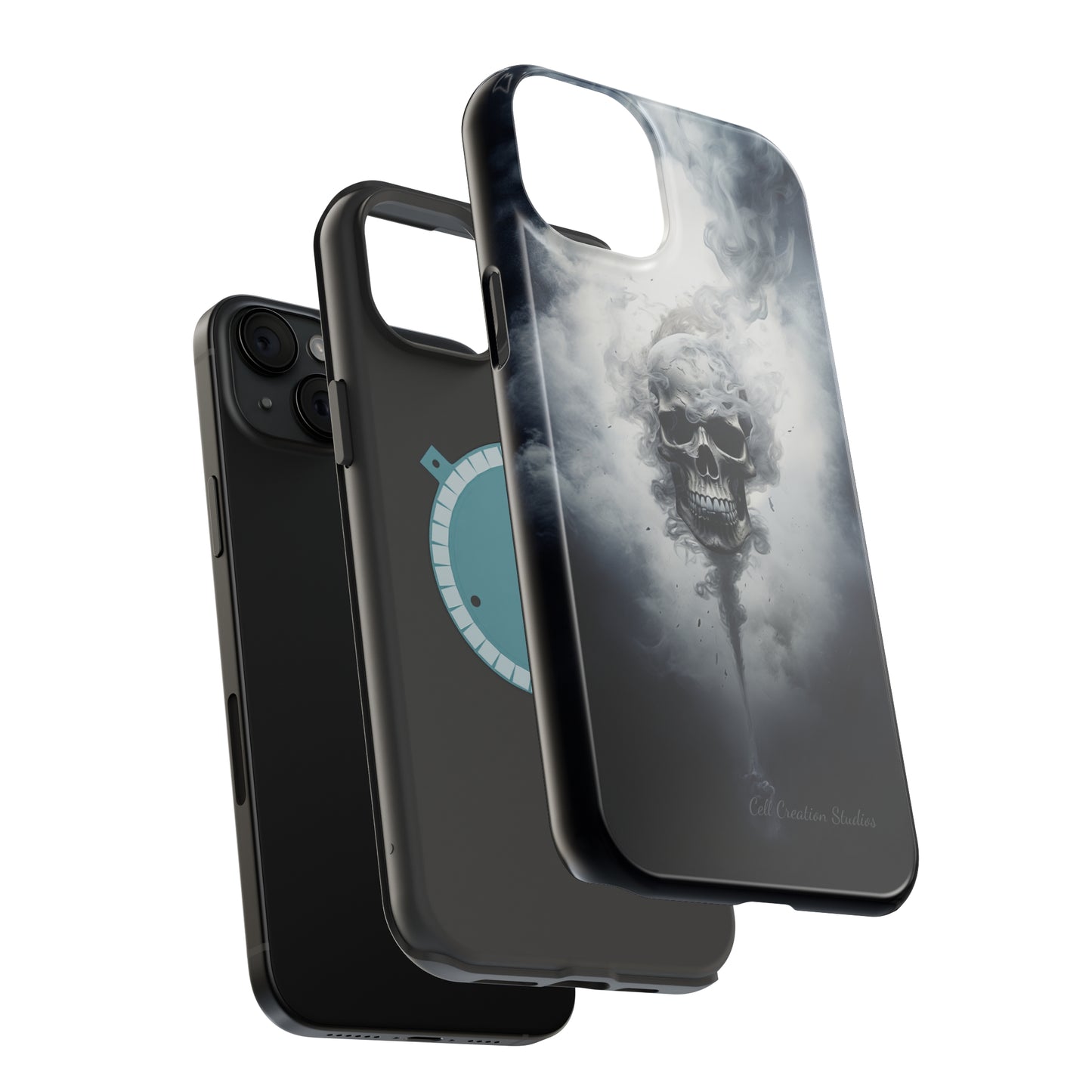 "Mystic Smoke Skull" -MagSafe Tough iPhone Cases