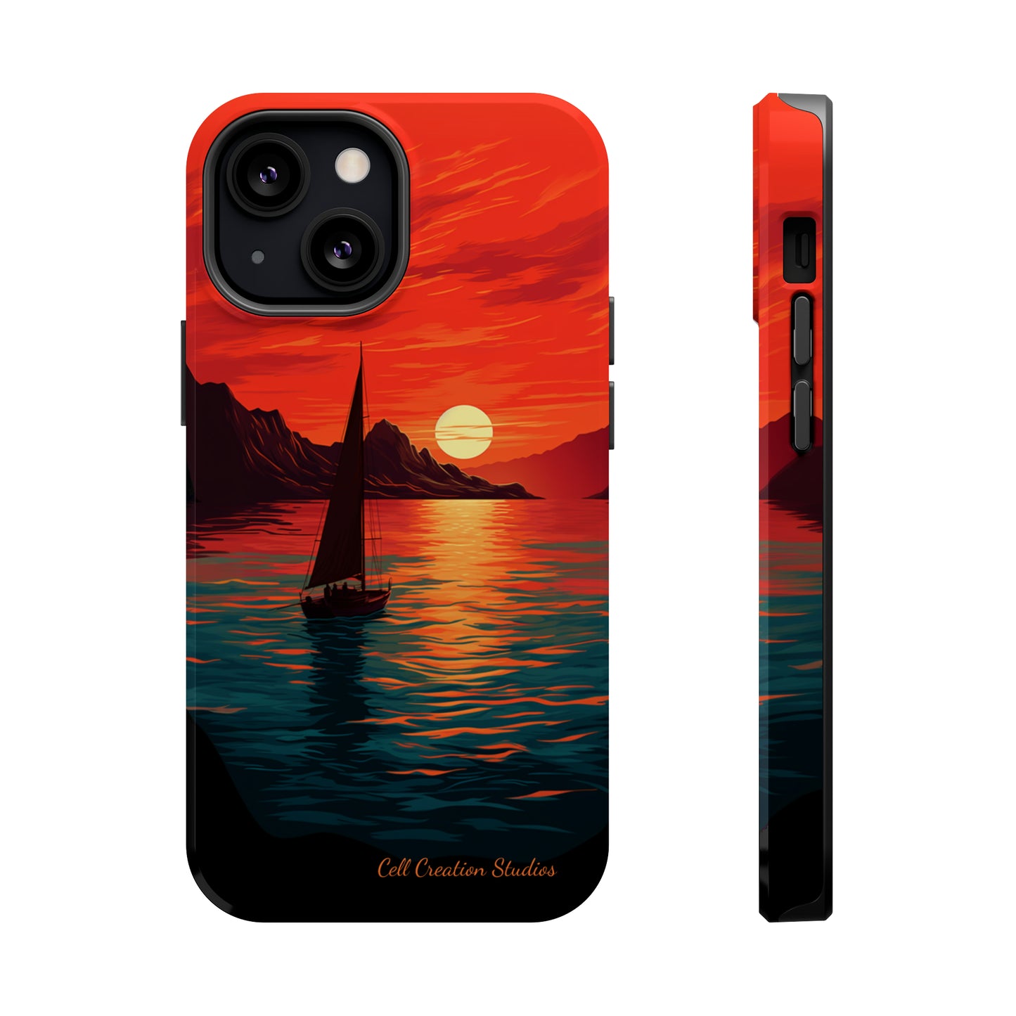 "Serenity at Sunset" -MagSafe Tough iPhone Cases