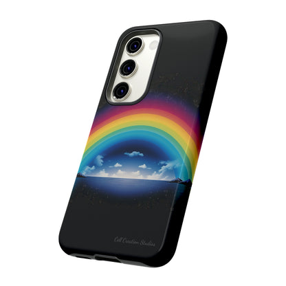 "Vibrant Skies: Rainbow Sunset" Cell Phone Case -Tough Cases