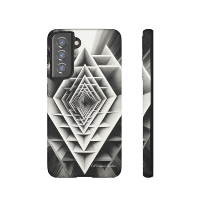 The "Geometric Triangle" Cell Phone Case -Tough Cases