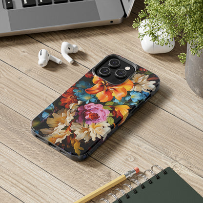 Introducing the "Floral Elegance" Cell Phone Case – Blossom with Style -Tough Phone Cases