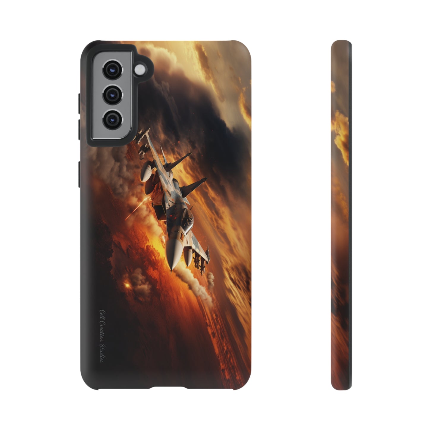 Introducing the "Sky Dominator" Fighter Jet Cell Phone Case – Unleash High-Flying Power! -Tough Cases