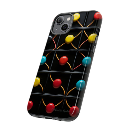 "Vibrant Spheres Fusion" -Tough Phone Cases