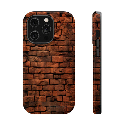 Introducing our "Urban Brick Wall" Cell Phone Case – the perfect blend of urban style and device protection -MagSafe Tough Cases