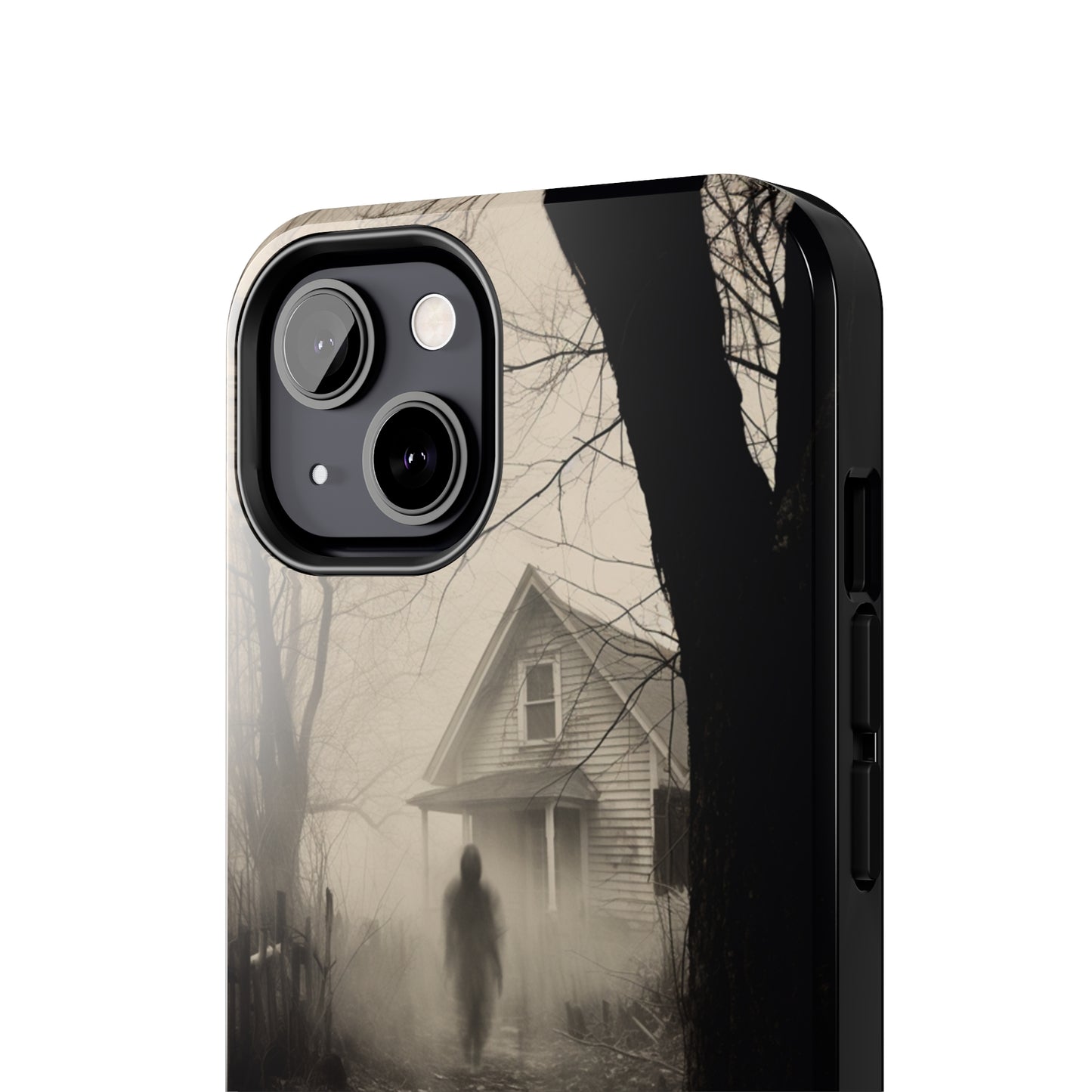 Introducing the "Ethereal Encounter" Cell Phone Case – Unveil the Mystery of the Ghostly Presence -Tough Phone Cases