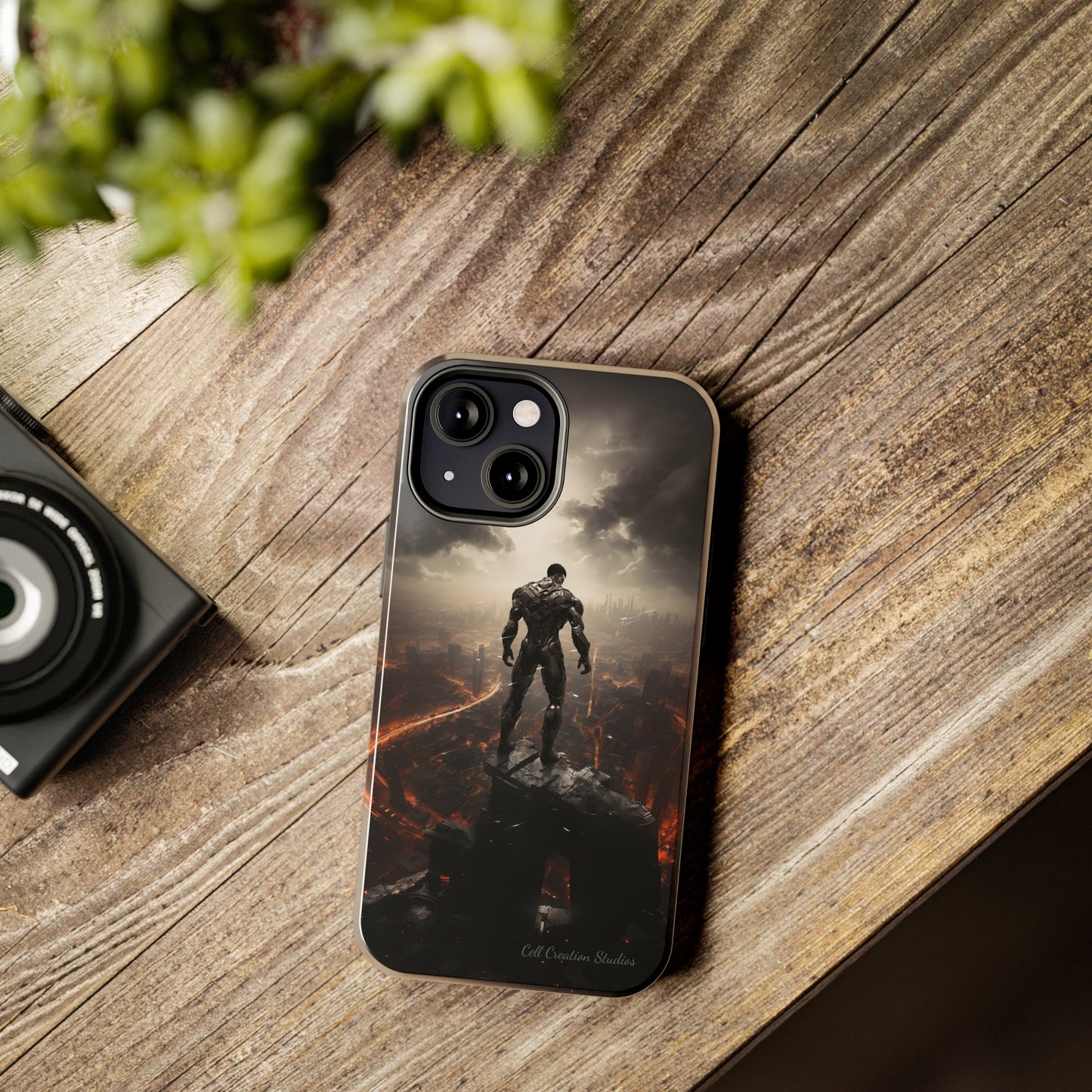 Introducing the "Cyber Guardian" Cell Phone Case – Embrace Futuristic Heroism -Tough Phone Cases