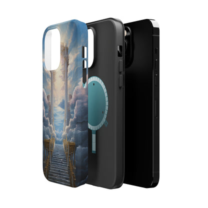 Introducing the "Celestial Gateway" Cell Phone Case – Elevate Your Device with Heavenly Splendor -MagSafe Tough Cases