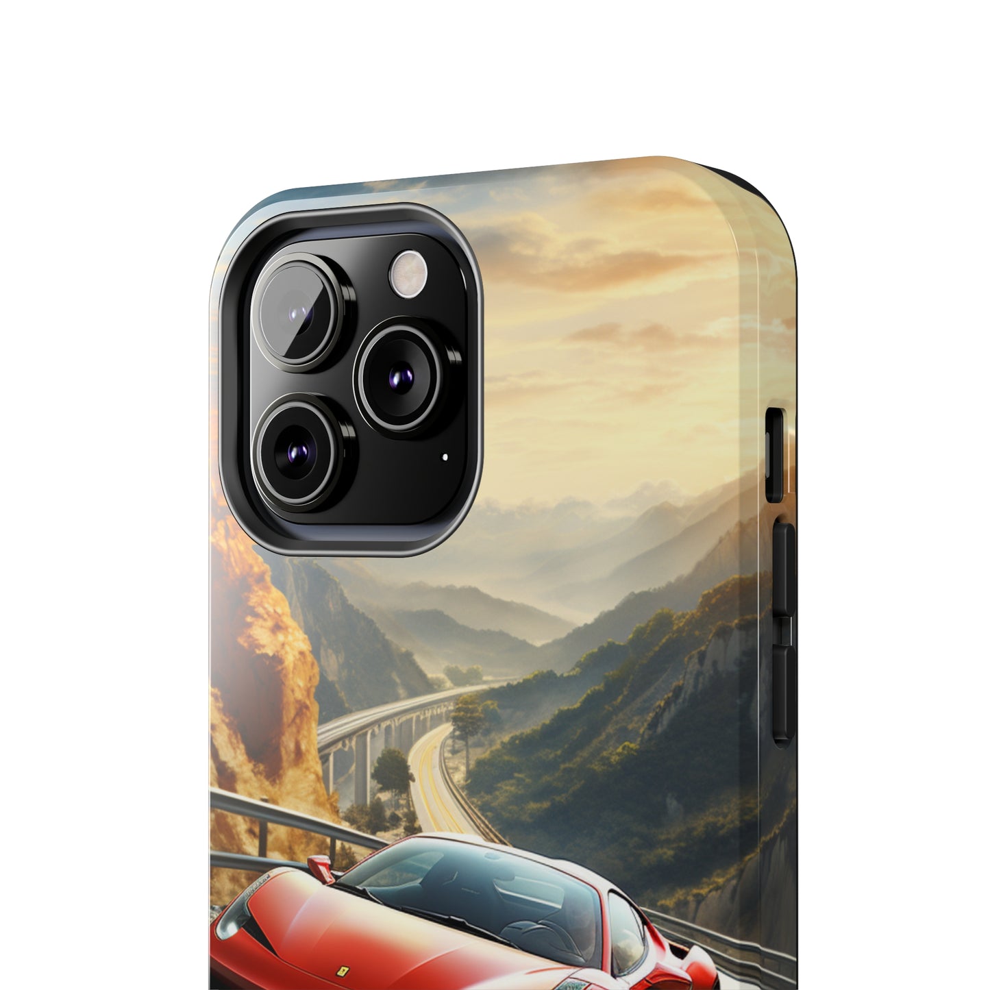 "Mountain Majesty Ferrari Edition" -Tough iPhone Cases