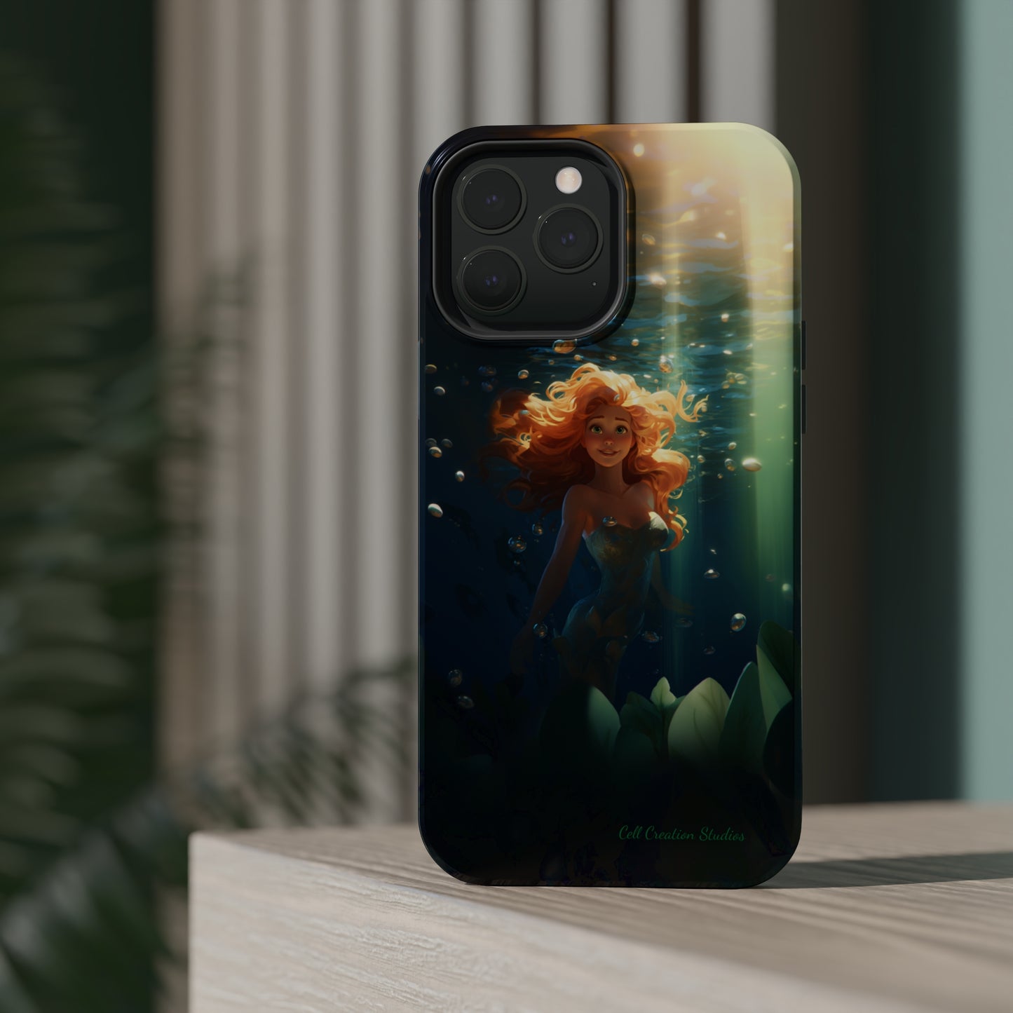 Dive into Enchantment with Our "Ariel Little Mermaid" Phone Case -MagSafe Tough Cases
