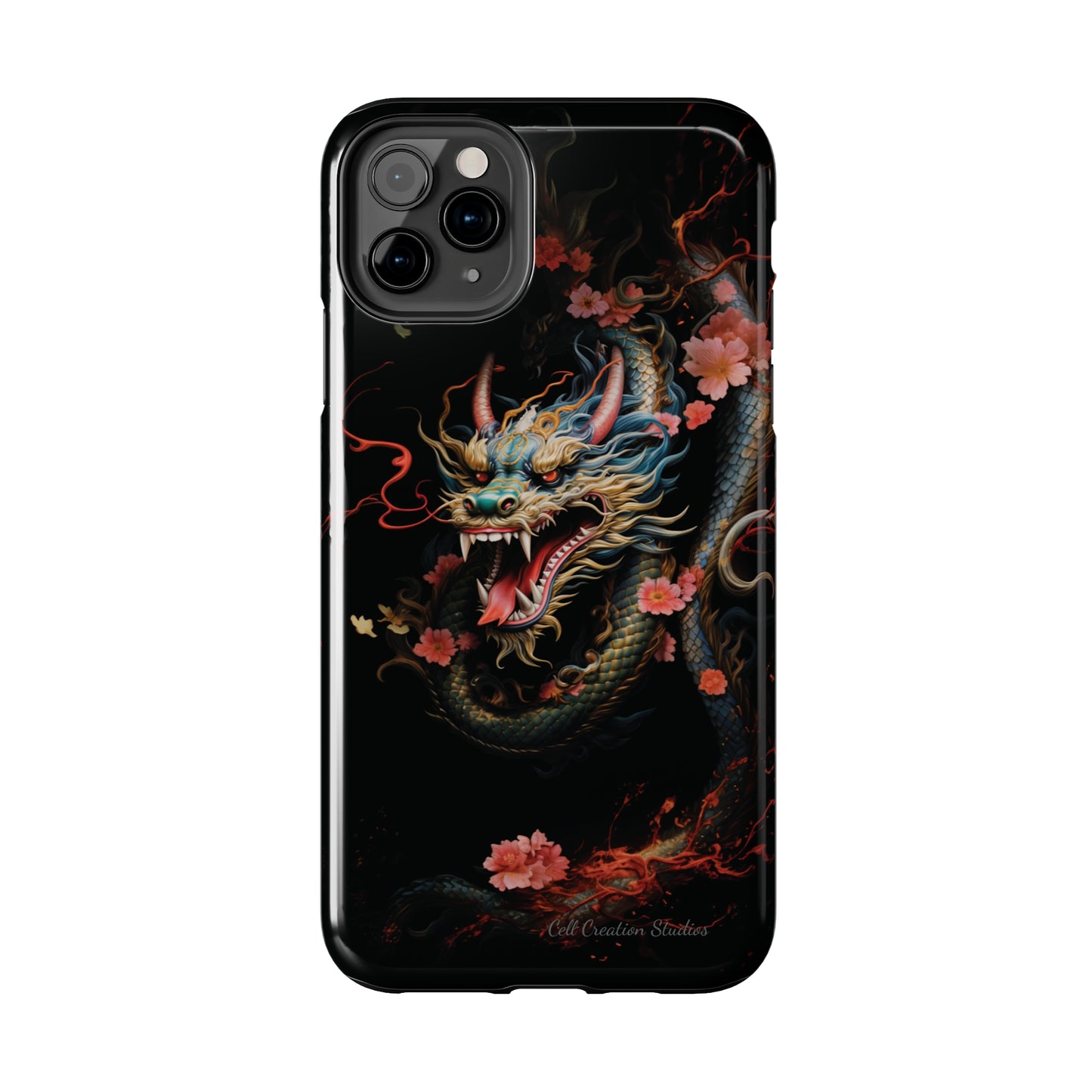 Introducing the "Mystical Japanese Dragon" Cell Phone Case – Unleash the Dragon's Power -Tough Phone Cases