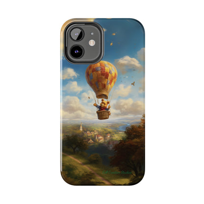 Introducing the "Winnie-The-Pooh's Balloon Adventure" Cell Phone Case – Soar to New Heights in Style -Tough Phone Cases