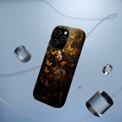 Introducing the "Butterfly Embrace" Cell Phone Case – A Fusion of Beauty and Grace -MagSafe Tough Cases