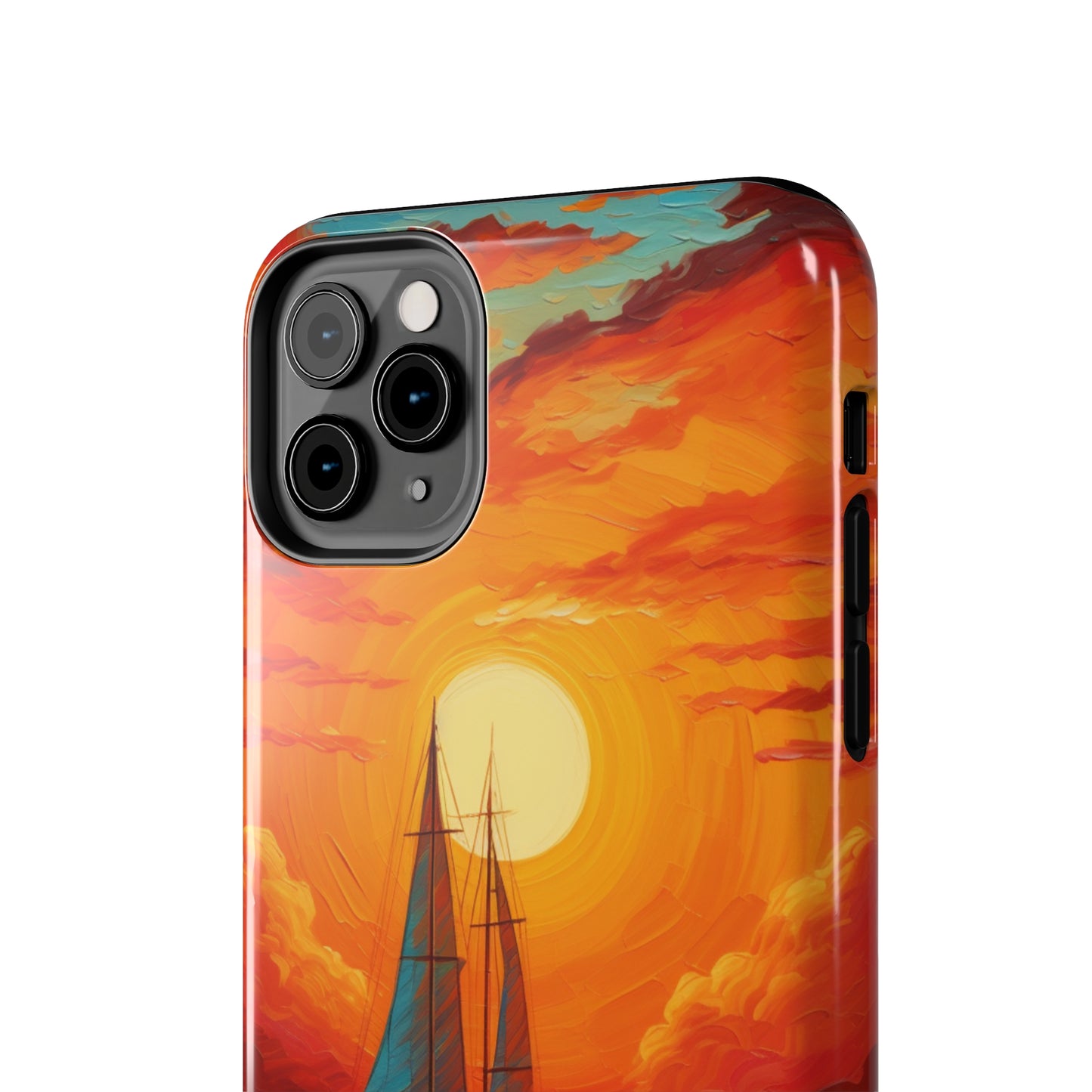 "Sailboat Sunset" -Tough iPhone Cases