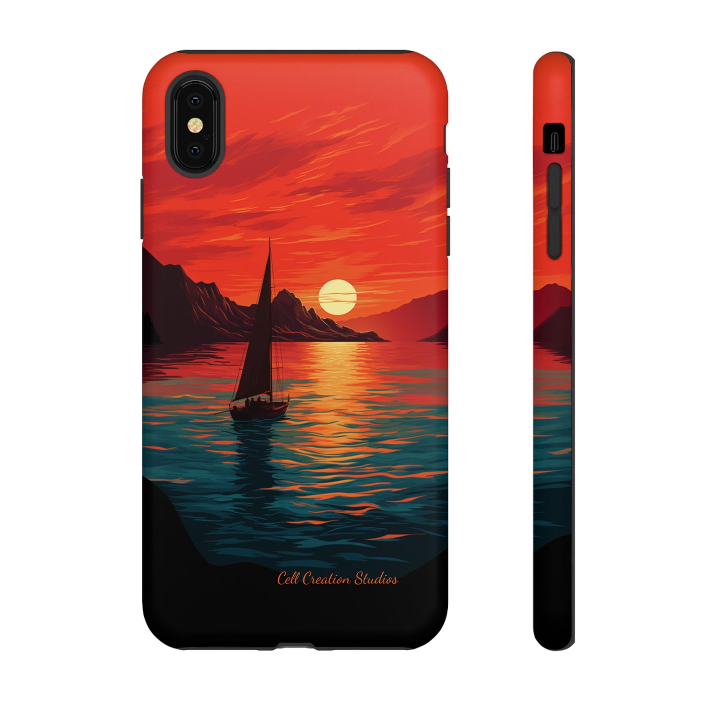 "Serenity at Sunset"  -Tough iPhone Cases