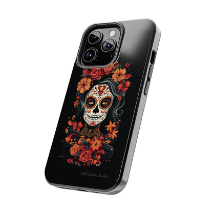 Introducing the "Day of the Dead Fiesta" Cell Phone Case – Celebrate Life in Style -Tough Phone Cases