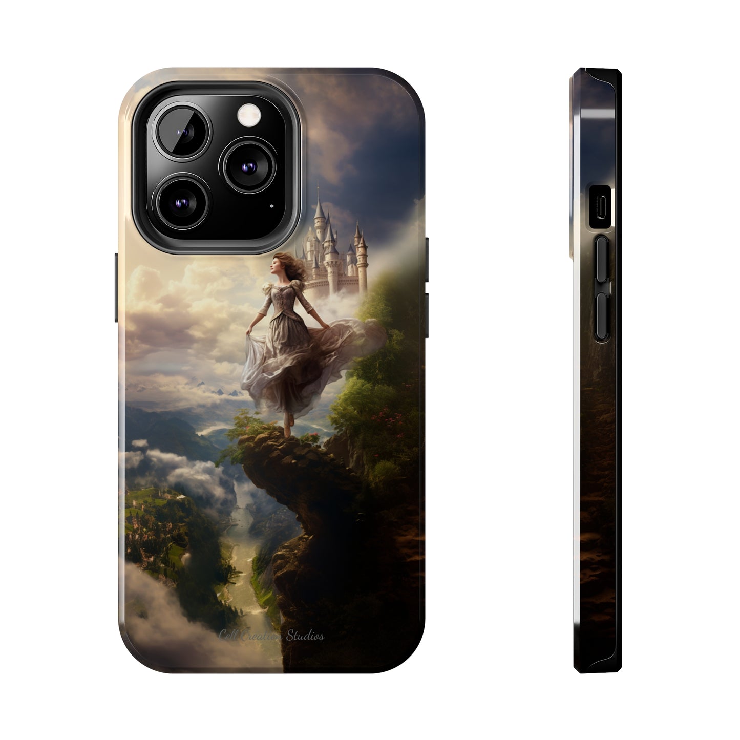 Introducing the "Enchanted Castle Discovery" Cell Phone Case – Uncover the Magic of The Castle On The Hilltop-Tough Phone Cases