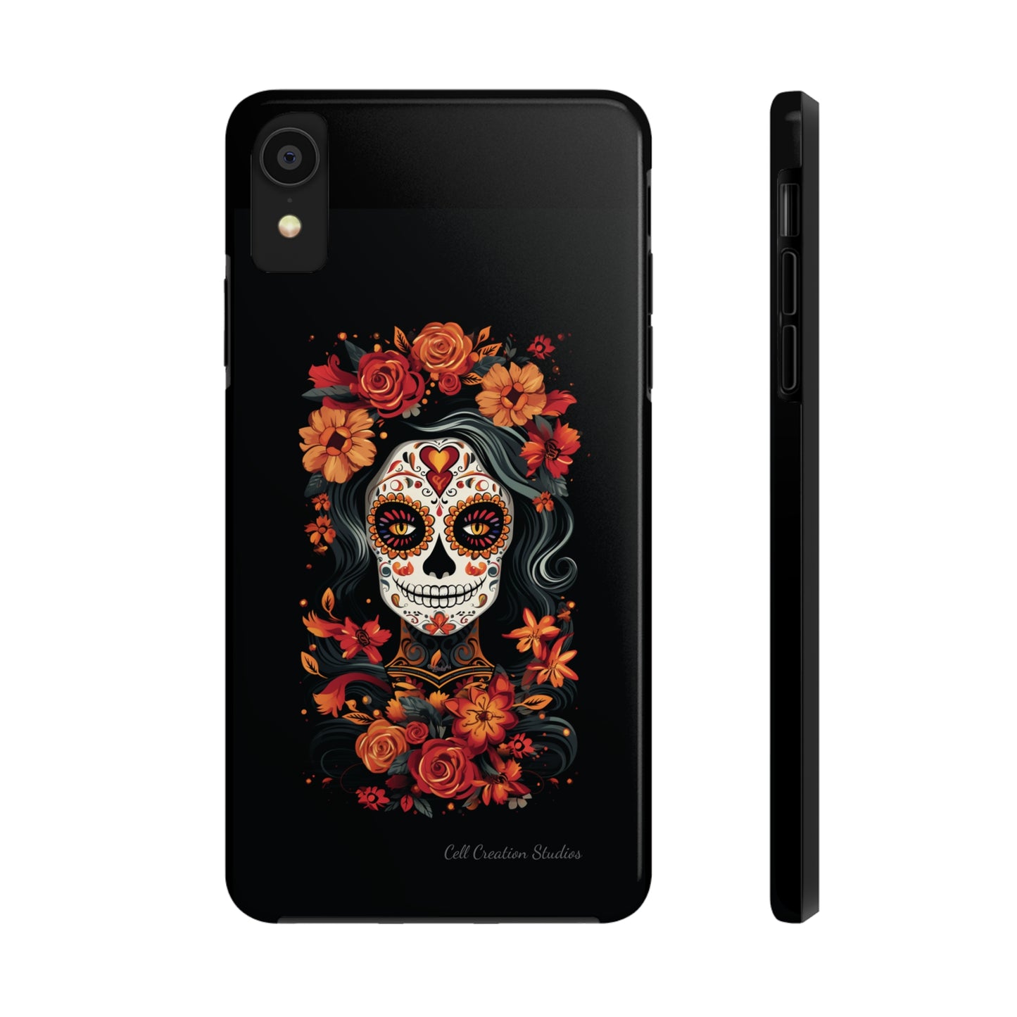 Introducing the "Day of the Dead Fiesta" Cell Phone Case – Celebrate Life in Style -Tough Phone Cases