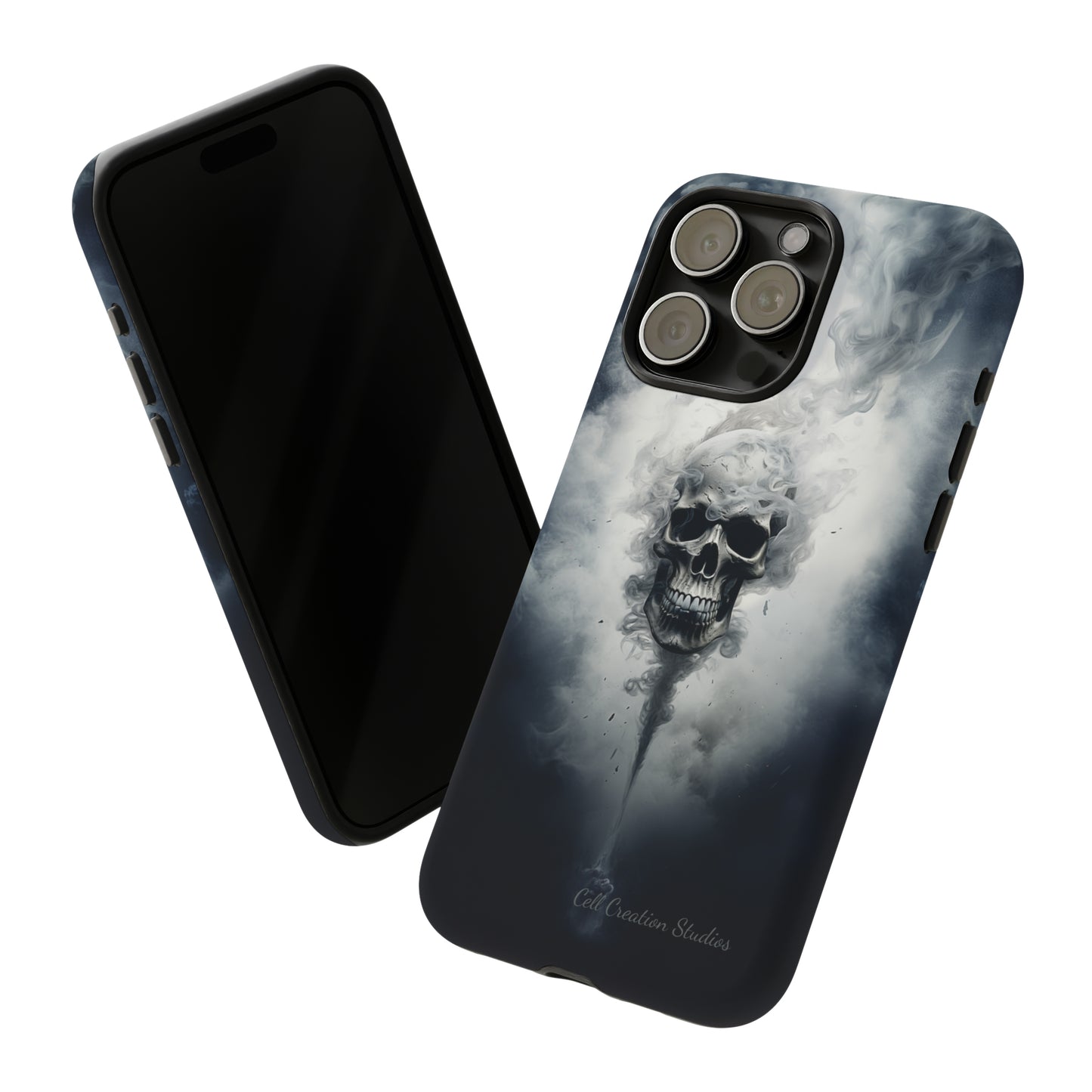 "Mystic Smoke Skull" -Tough iPhone Cases