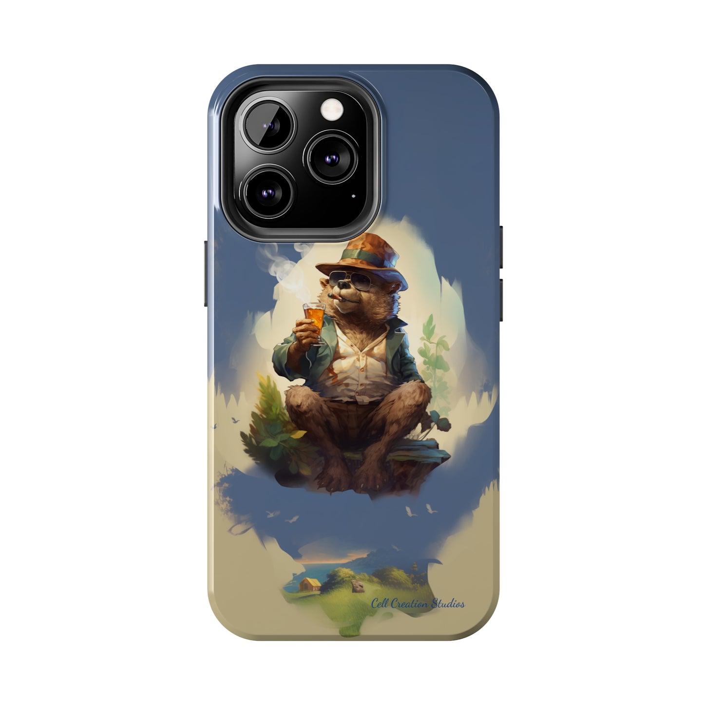 Introducing the "Bear's Homeward Bound" Cell Phone Case – Where Dreams of Home Come Alive -Tough Phone Cases