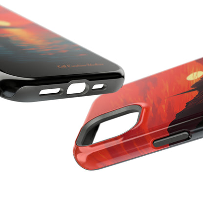 "Serenity at Sunset" -MagSafe Tough iPhone Cases