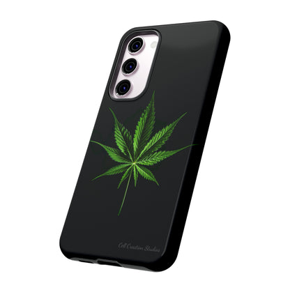 "Cannabis Chic" Marijuana Leaf Phone Case -Tough Cases