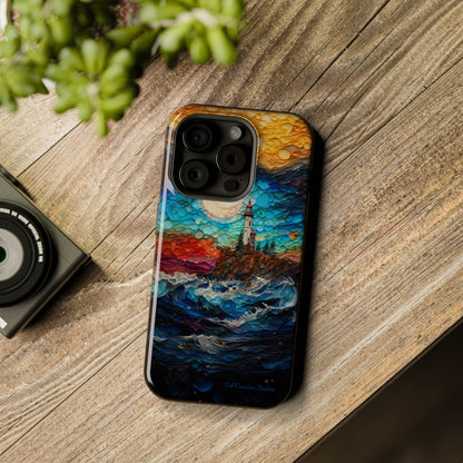 "Coastal Canvas Guardian" -MagSafe Tough iPhone Cases