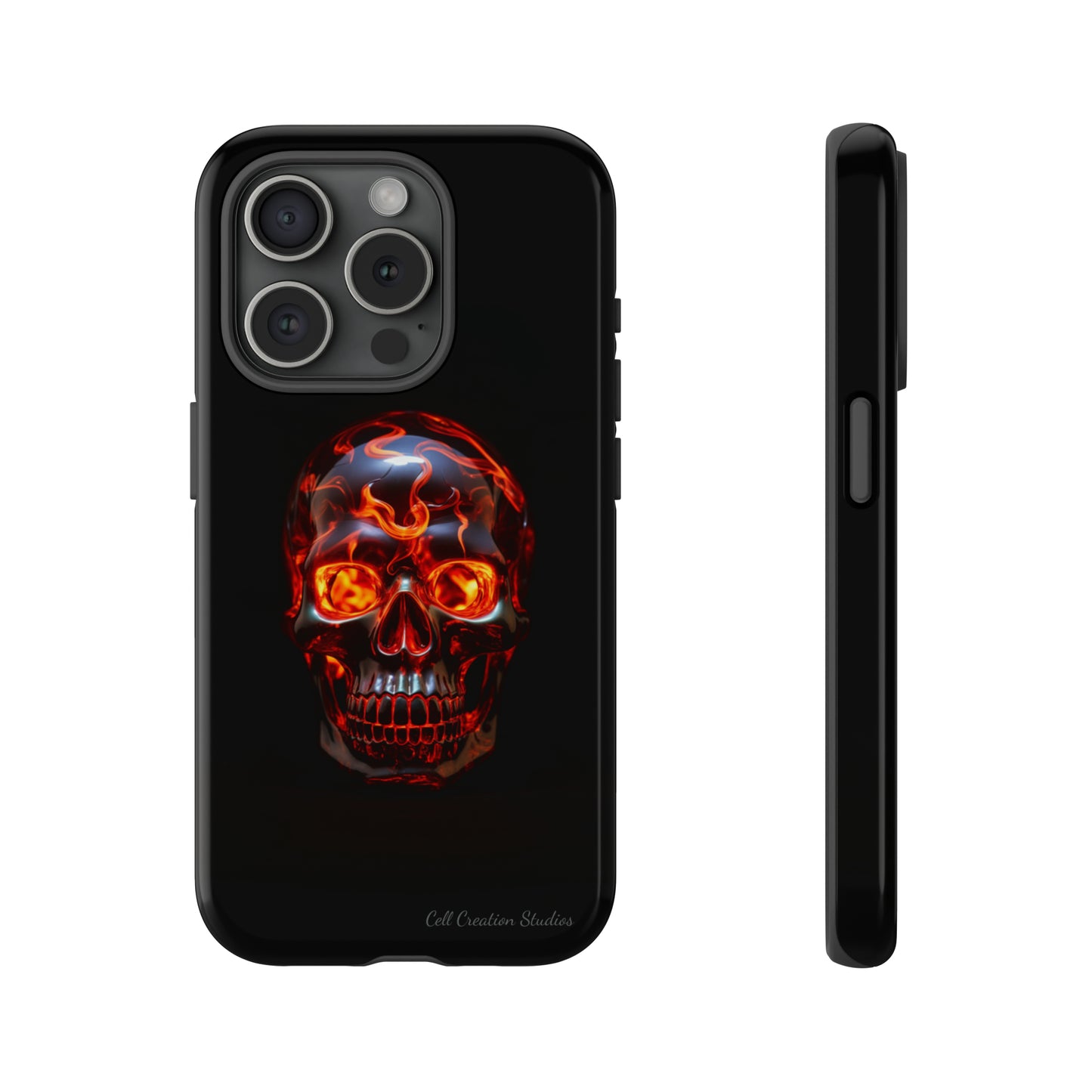 "Inferno Cranium" Phone Case -Tough Cases