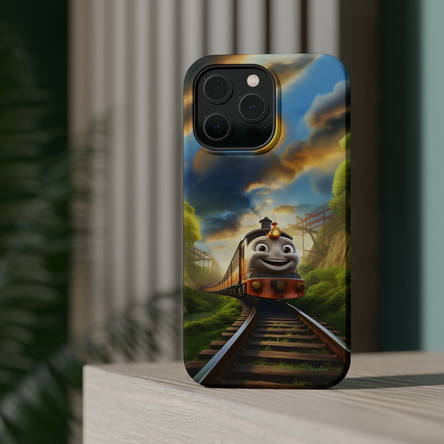 The 'Smiling Express Train" Phone Case -MagSafe Tough Cases