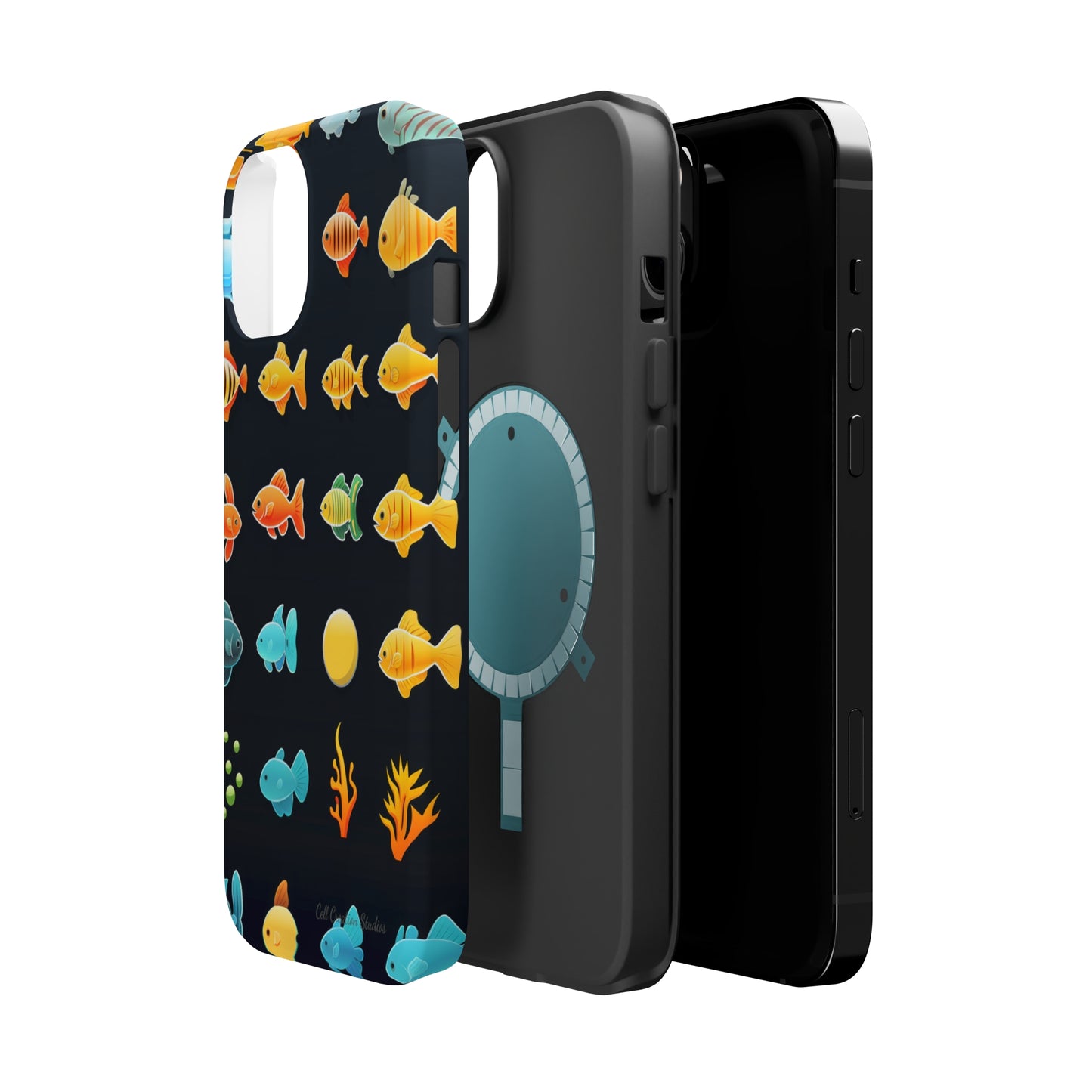 "AquaArt Fish" -MagSafe Tough Phone Cases