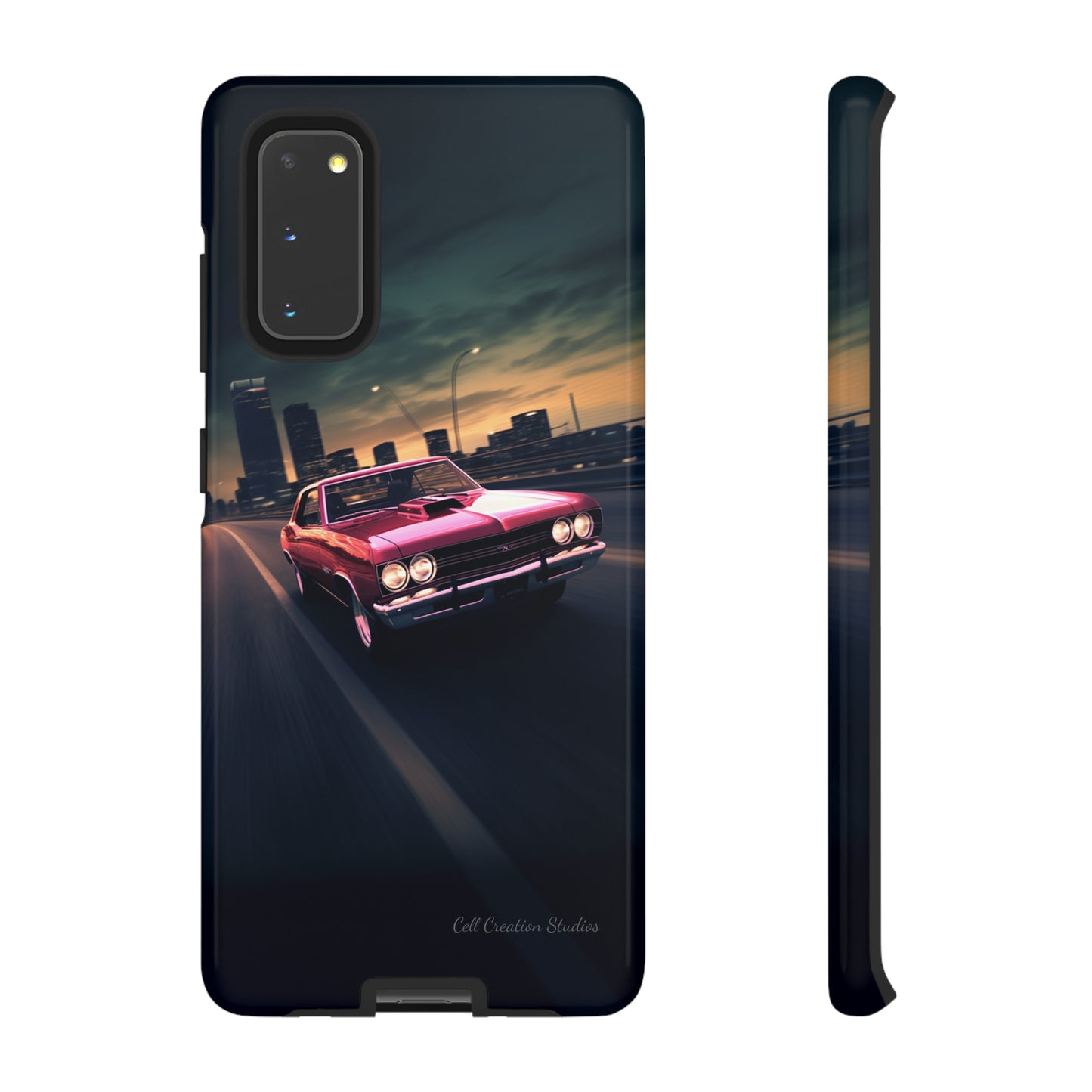 "Sunset City Cruise GTO Edition" -Tough Samsung Phone Cases