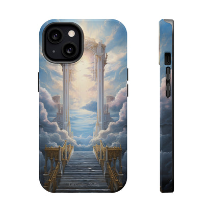 Introducing the "Celestial Gateway" Cell Phone Case – Elevate Your Device with Heavenly Splendor -MagSafe Tough Cases