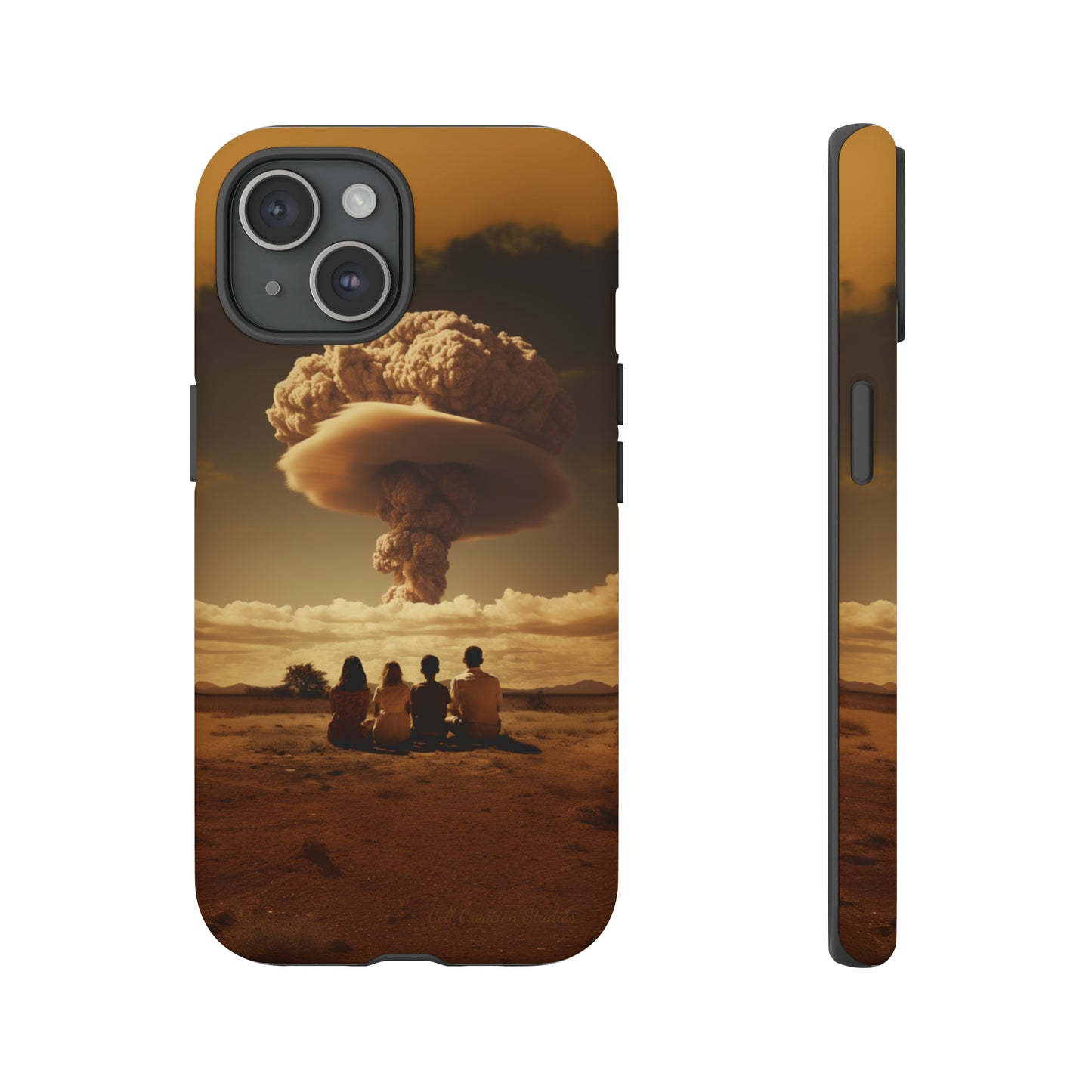 Introducing our "Skywatchers" Cell Phone Case - A Thought-Provoking Design -Tough Cases