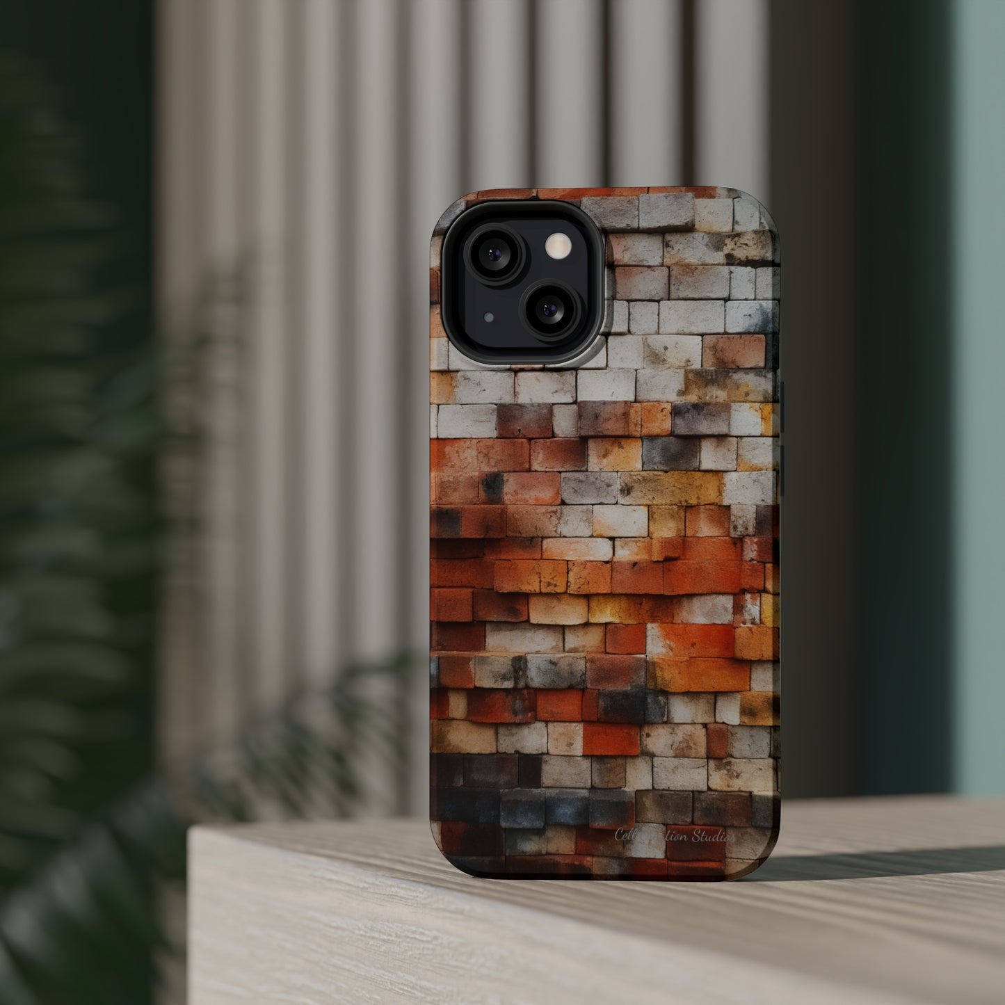 Introducing our "Urban Brickwork" Cell Phone Case – the perfect fusion of style and protection for your device -MagSafe Tough Cases