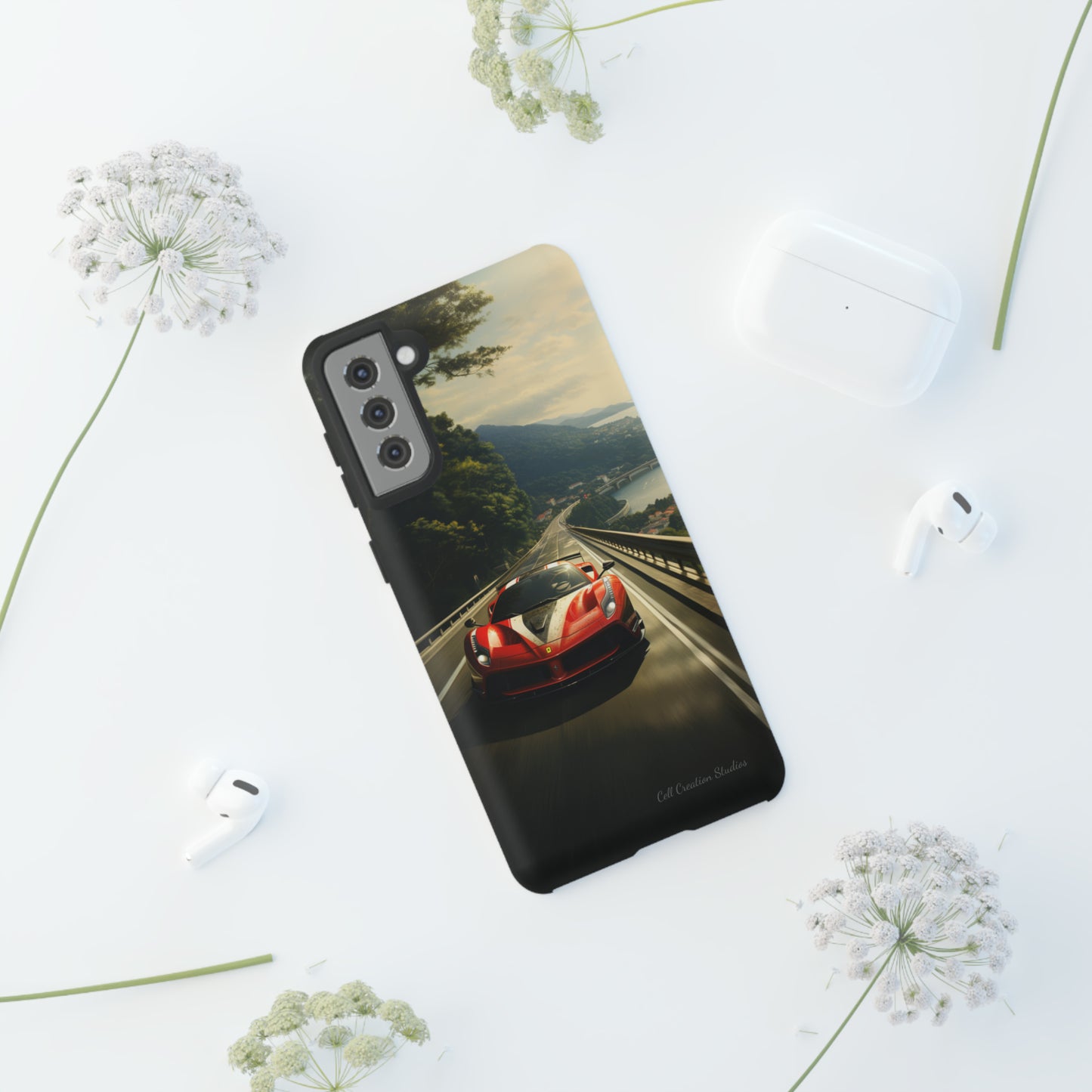 "Tropical Thrill Ferrari Edition" -Tough Samsung Phone Cases