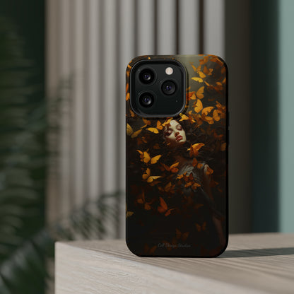 Introducing the "Butterfly Embrace" Cell Phone Case – A Fusion of Beauty and Grace -MagSafe Tough Cases