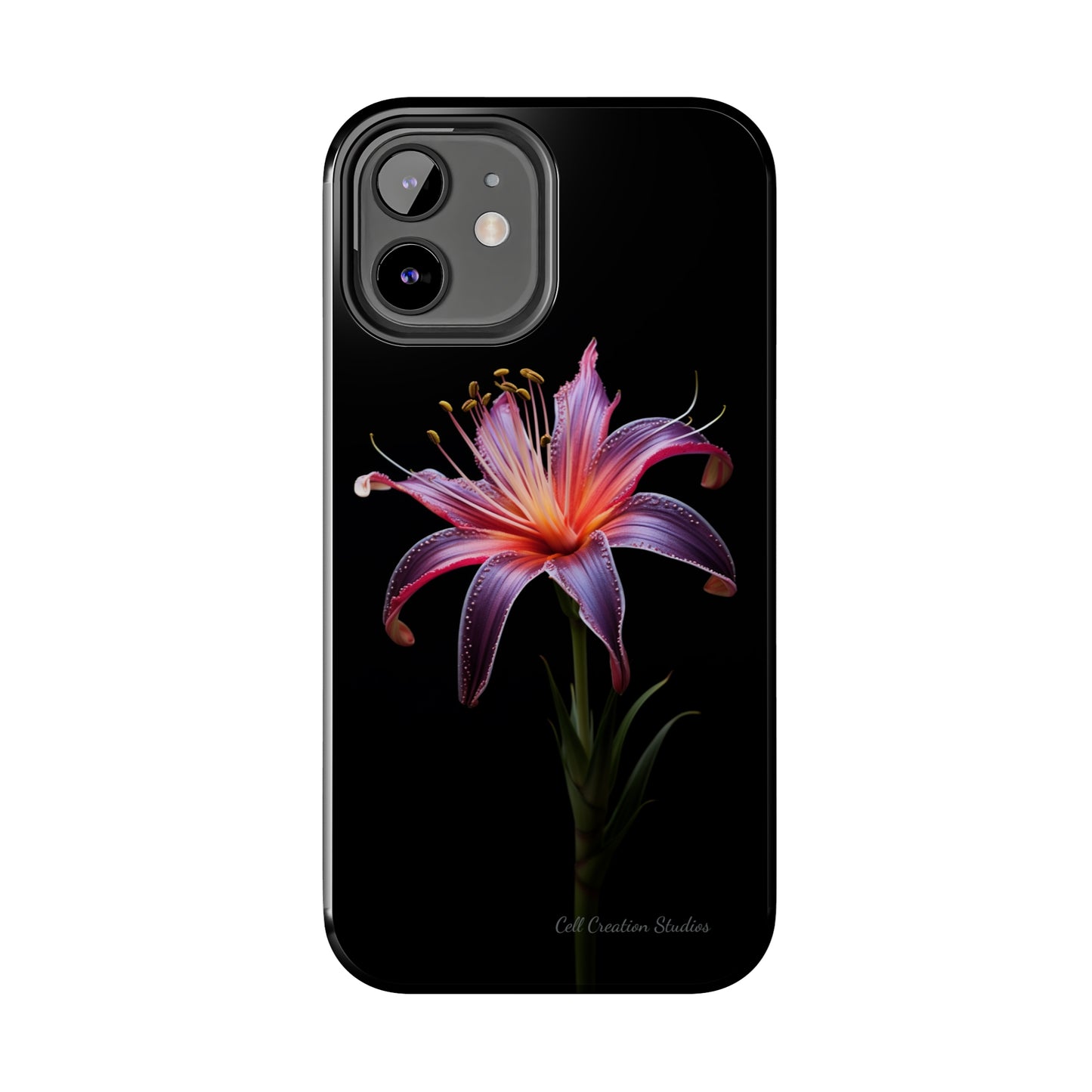 "Vibrant Purple Lily" Phone Case -Tough Phone Cases