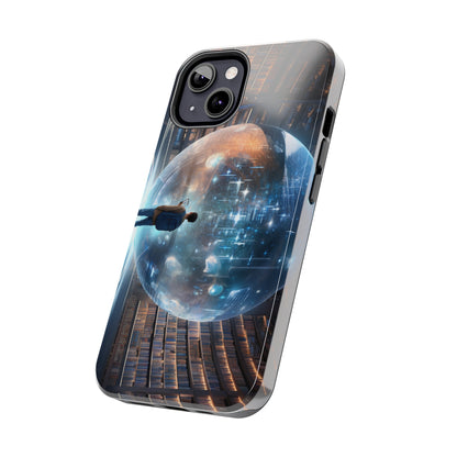 Introducing the "Library Luminary" Cell Phone Case – Where Knowledge Meets Mystery -Tough Phone Cases