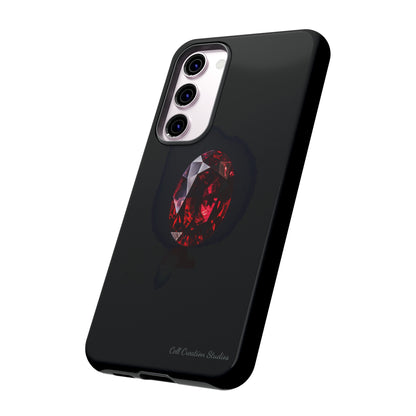 "Ruby Radiance" Phone Case -Tough Cases