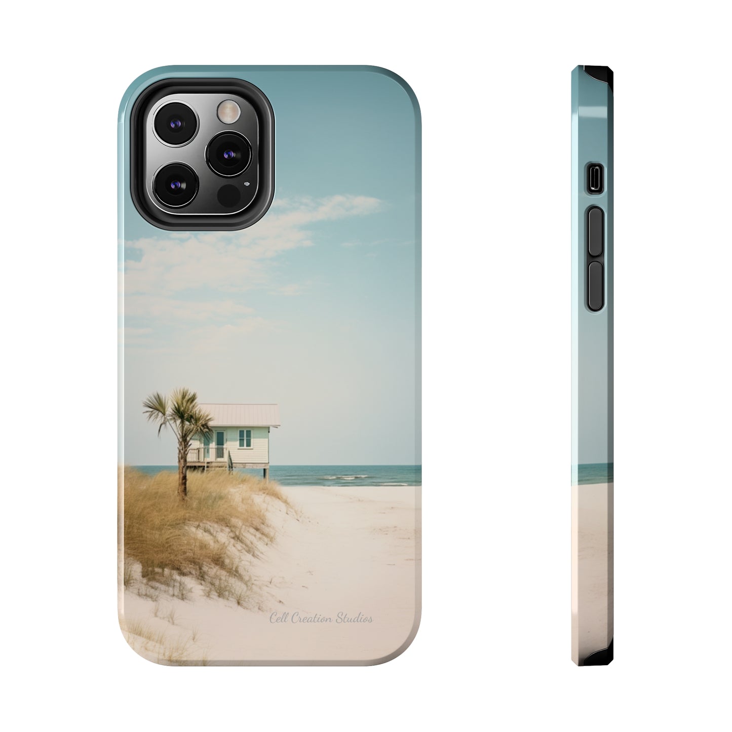 "Seaside Haven" -Tough iPhone Cases