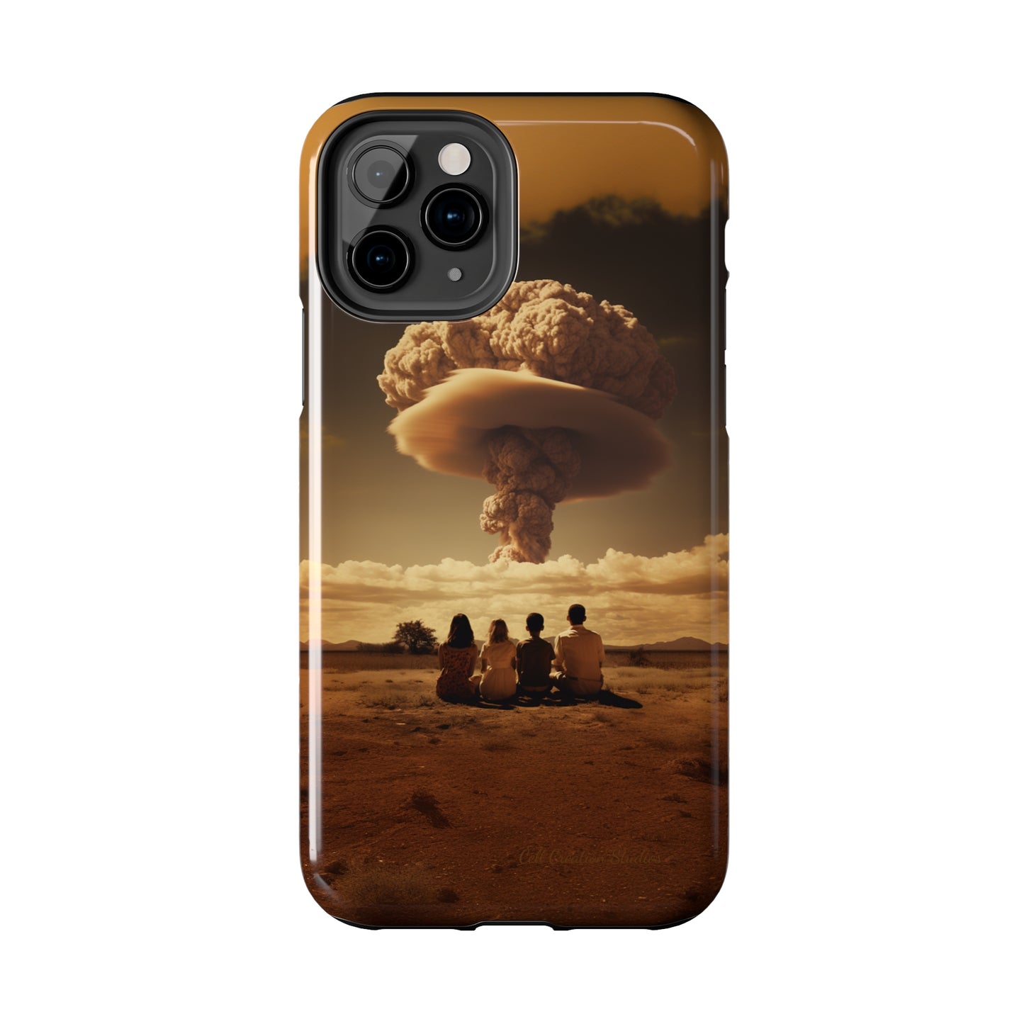 Introducing our "Skywatchers" Cell Phone Case - A Thought-Provoking Design -Tough Phone Cases