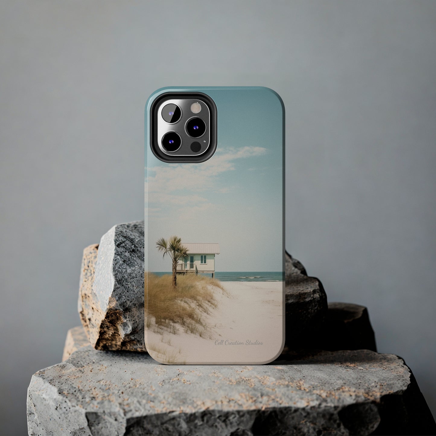 "Seaside Haven" -Tough iPhone Cases