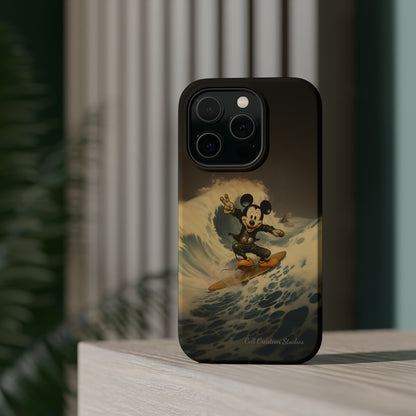 "Surf's Up Mickey" -MagSafe Tough iPhone Cases