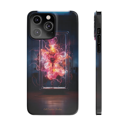 Introducing the "Ethereal Ember" Cell Phone Case – Capturing the Essence of Mystery -Slim Phone Cases