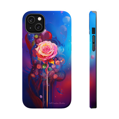 "Dreamy Rose Bloom Fantasy" -MagSafe Tough iPhone Cases