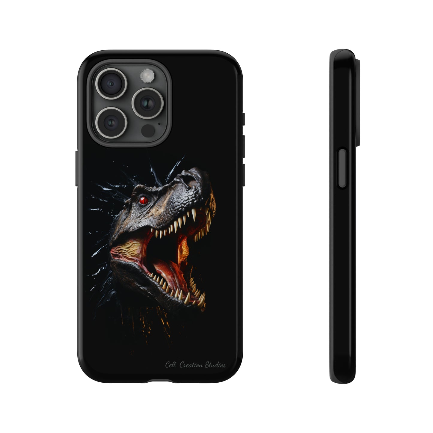 "Jurassic Impact" T-Rex Phone Case -Tough Cases