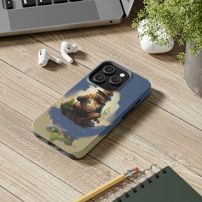 Introducing the "Bear's Homeward Bound" Cell Phone Case – Where Dreams of Home Come Alive -Tough Phone Cases