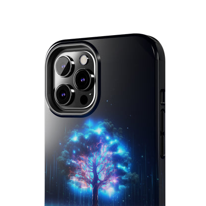 Introducing the "Luminous Tree" Cell Phone Case – Illuminate Your Style with Nature's Glow -Tough Phone Cases