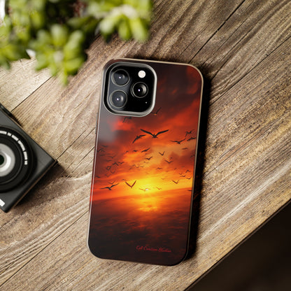 Introducing the "Sunset Soar" Cell Phone Case – Embrace Freedom and Beauty -Tough Phone Cases