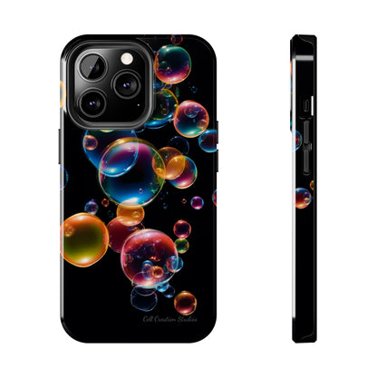 Elevate Your Phone's Aesthetic with our "BubbleBurst" Cell Phone Case -Tough Phone Cases